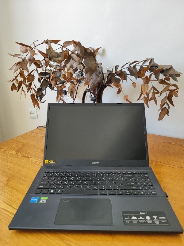 Игровой ноутбук Acer Aspire 7 RTX 3050 i5-1240P
