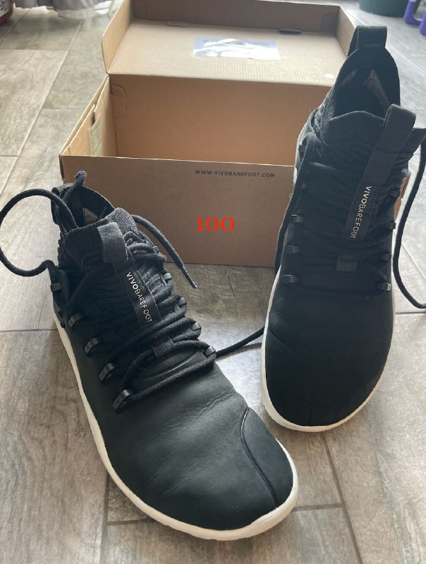 Ботинки мужские барефутные кожаные Vivobarefoot Magna FG L