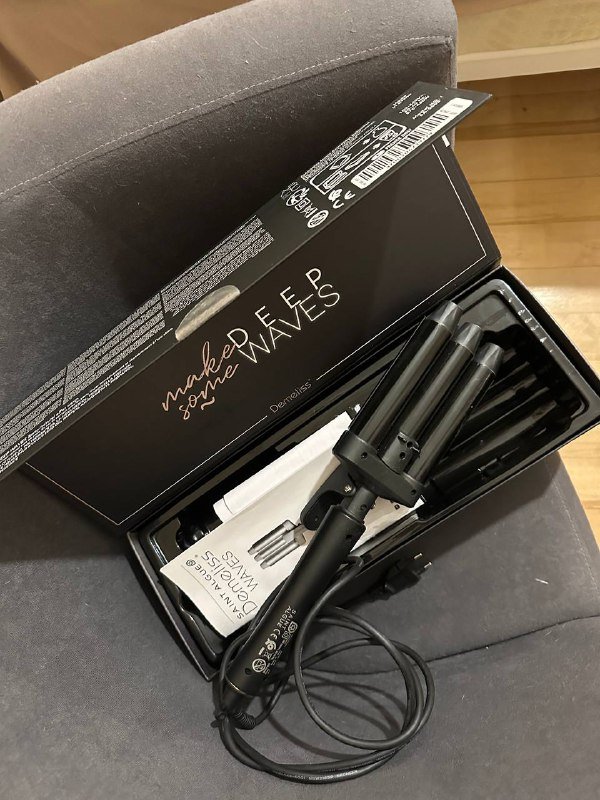 Плойка для волос Demeliss Waves Black Edition 2