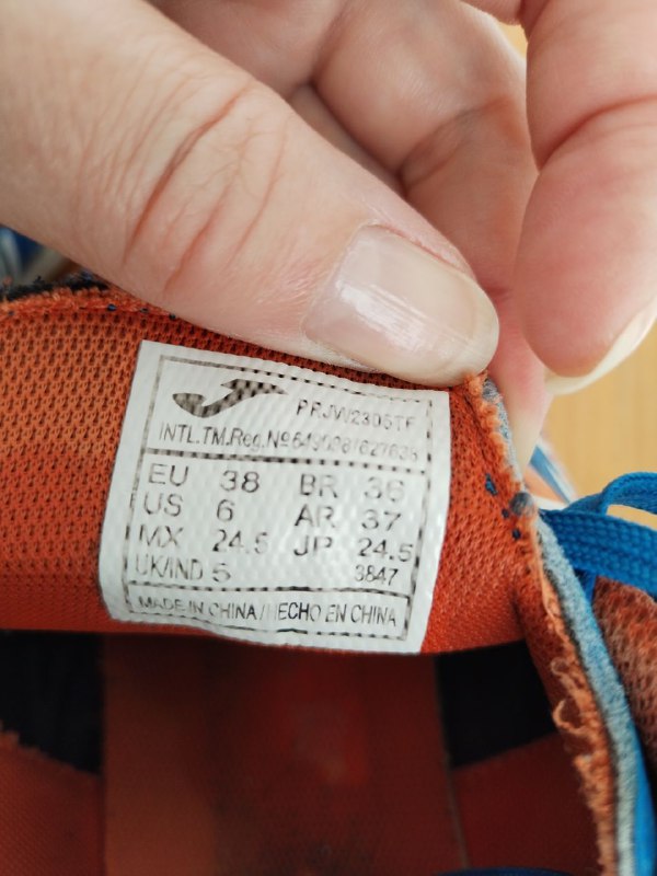 Футбольные бутсы Joma размер 37-37,5 4