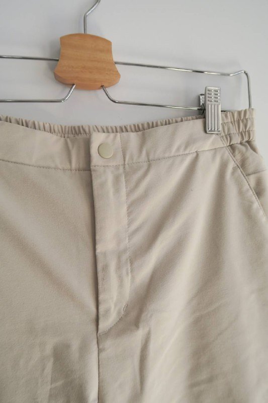 Кремовые брюки Uniqlo Heattech с подкладкой из флиса 2
