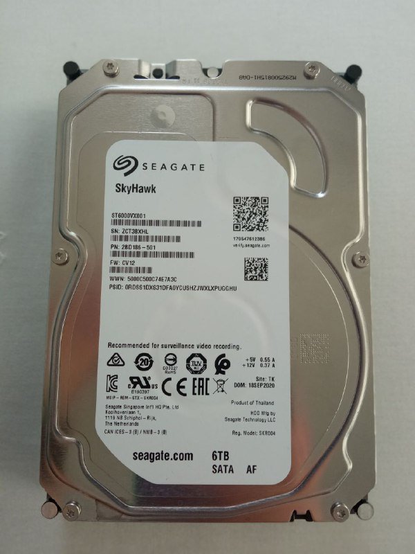 Жёсткий диск Seagate 6 TB