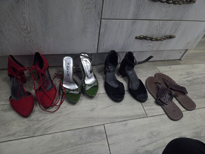 Женская обувь разные модели размеры
