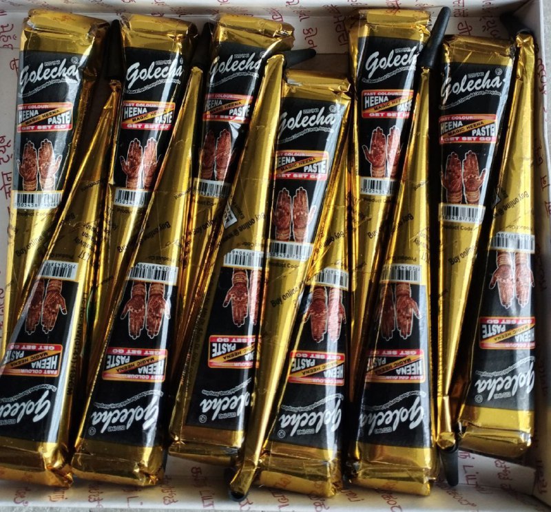 Хна для мехенди и цветная хна для боди-арт 2