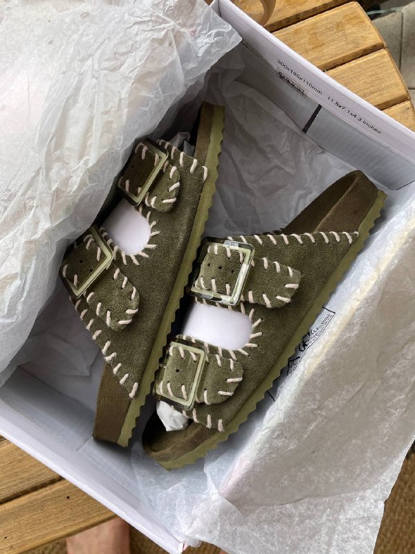 Сандали Colors of California Cow Suede Bio With Stitching
