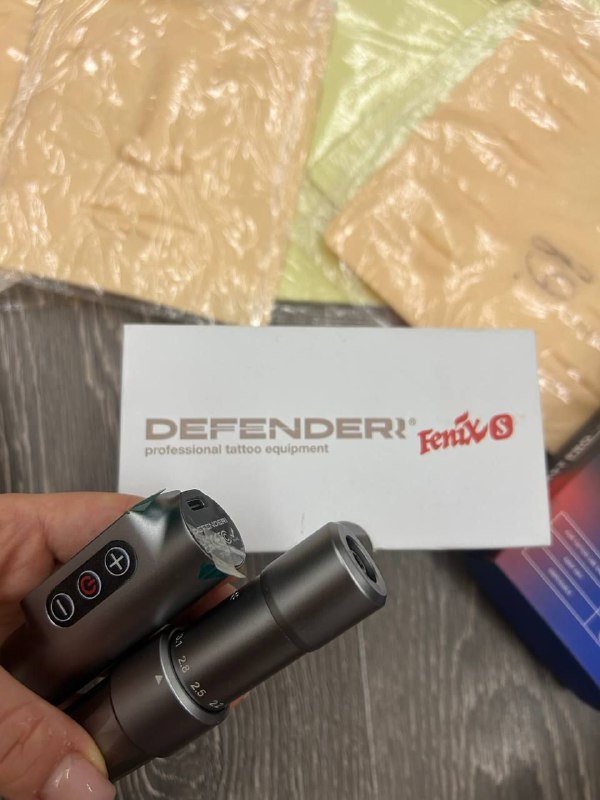 Стартовый набор для перманентного макияжа и тату Defender Fenix S
