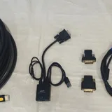 Мониторы, кабели HDMI, адаптеры, кронштейны 4