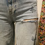 Джинсы Bershka, блузка, комплект нижнего белья 5