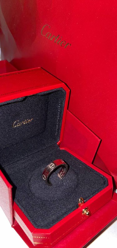 Кольцо Cartier Love Ring ОРИГИНАЛ, Размер 57 2