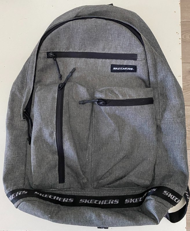 Рюкзак Skechers серый городской для ноутбука до 15"