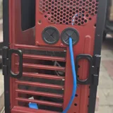 Корпус Aerocool, блок питания Raidmax 735W, видеокарта Palit 1050Ti, кулер Titan 3