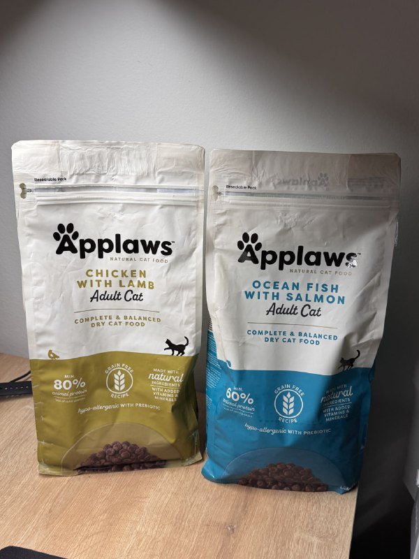 Сухой корм Applaws для кошек Chicken with Lamb и Ocean Fish with Salmon