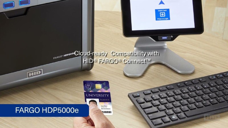 Принтер для пластиковых карт HID Fargo HDP5000 3