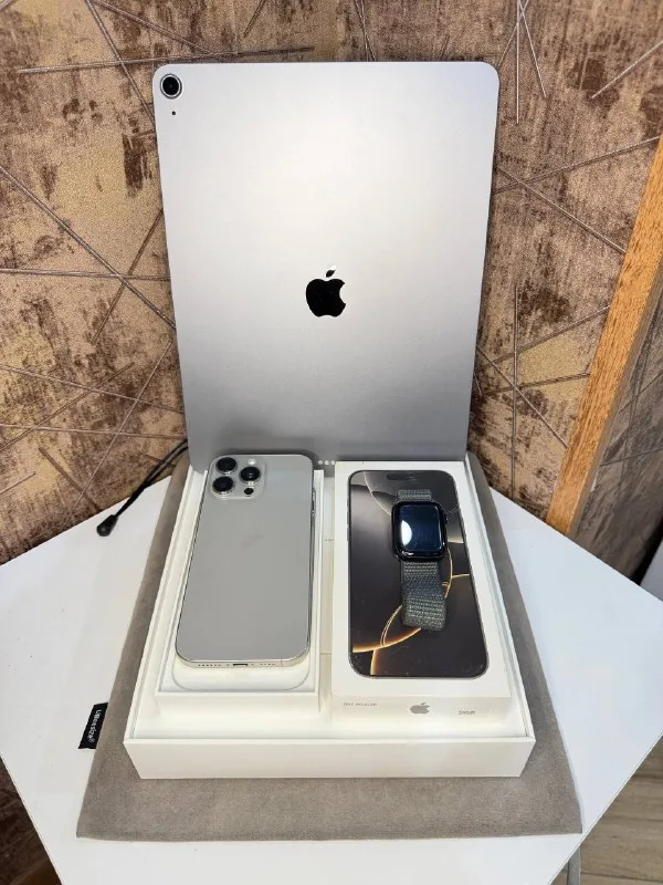 iPhone 16 Pro Max, iPad Air 13 M3, Apple Watch 8