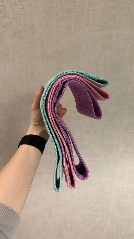 Резинки для тренировок трех размеров