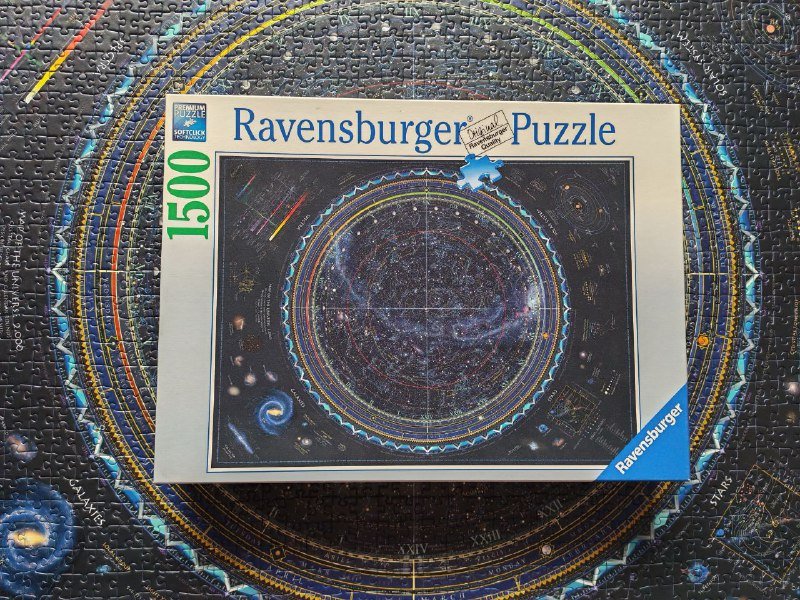 Пазлы 1500, 1000, 500 деталей Ravensburger, Trefl, Clementoni
