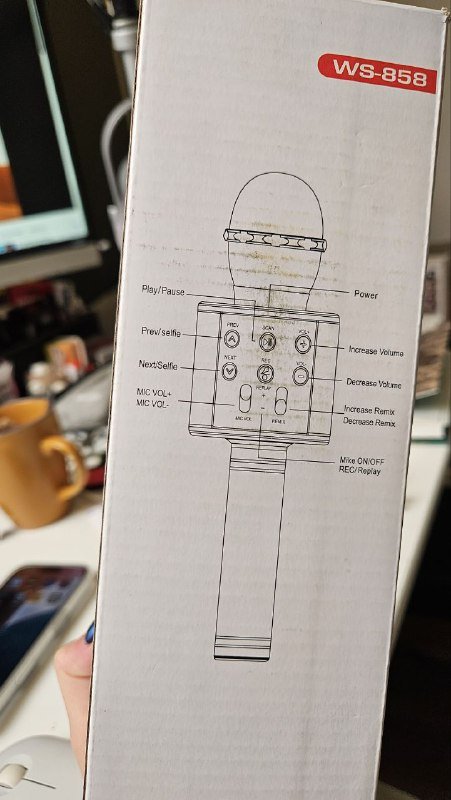 Микрофон караоке 3