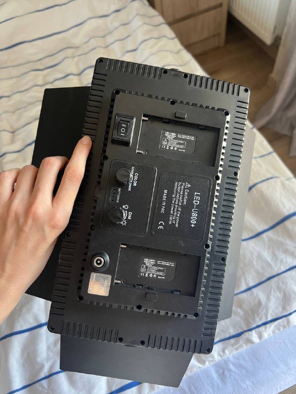 Видеосвет кольцевая лампа со штативом 3