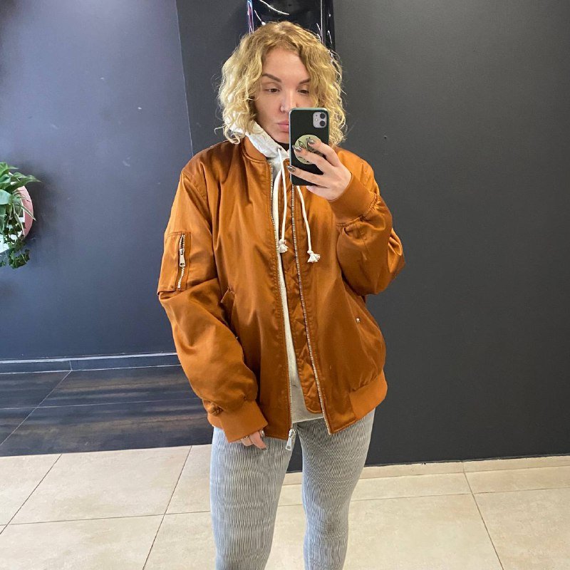 Мужской бомбер H&M XL