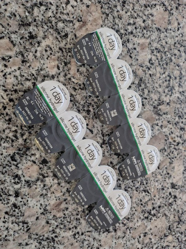 Контактные линзы -3.25, 10 штук 2