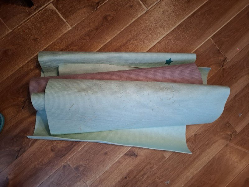 Набор для йоги и фитнеса коврики, эспандер, массажный мяч, блоки 3