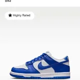 Nike Dunk Low, size 38.5 4