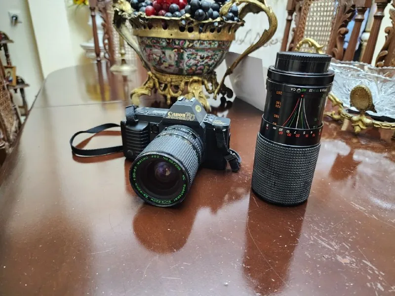 Canon T70, объектив 1