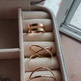 Кольца из бижутерии, цвет золота 1
