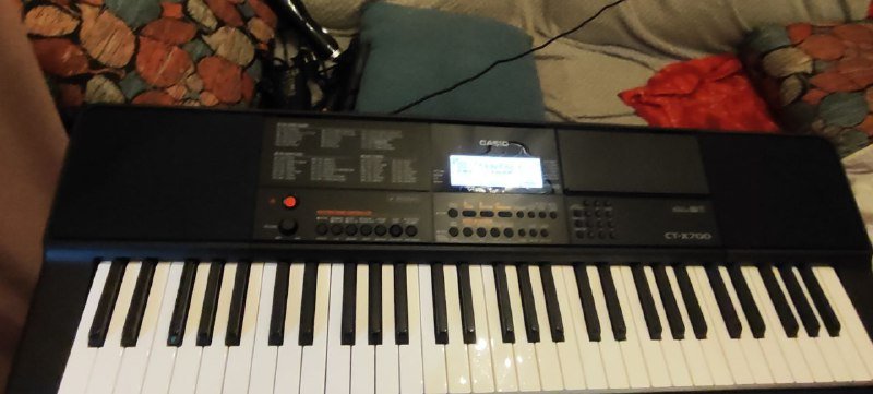 Синтезатор Casio с подставкой 2