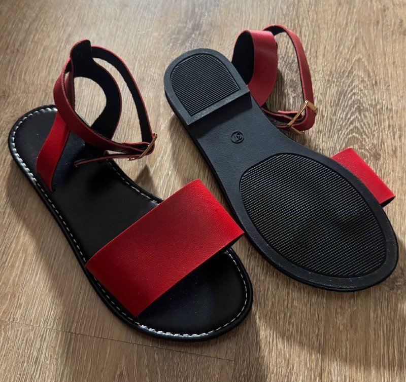 Черные босоножки Polaris, Красные босоножки женские летние 5