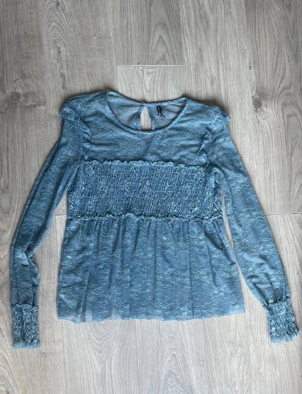 Кофточка Stradivarius размер М синяя 5