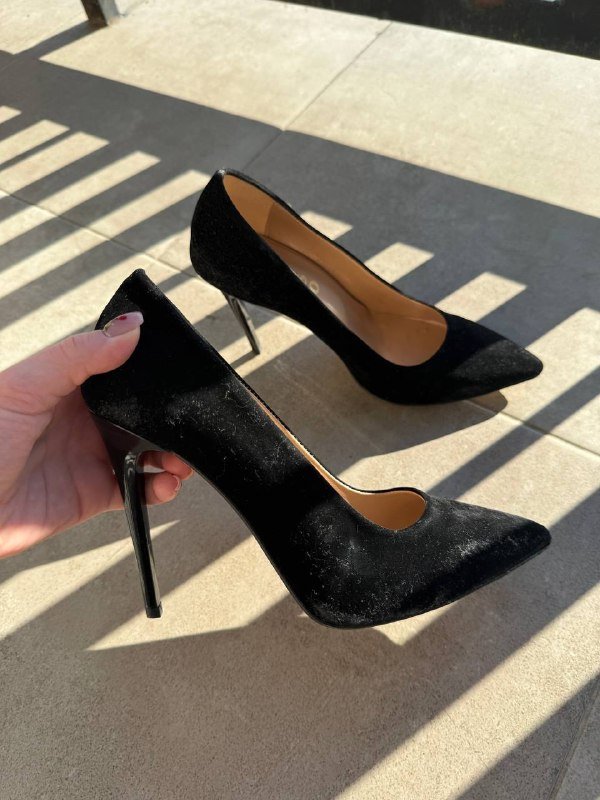 Женские лодочки, замша, 38 размер