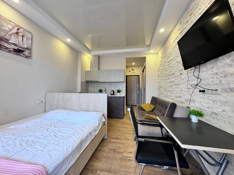 Студия в районе Аллеи Героев, Багратиони 129 2