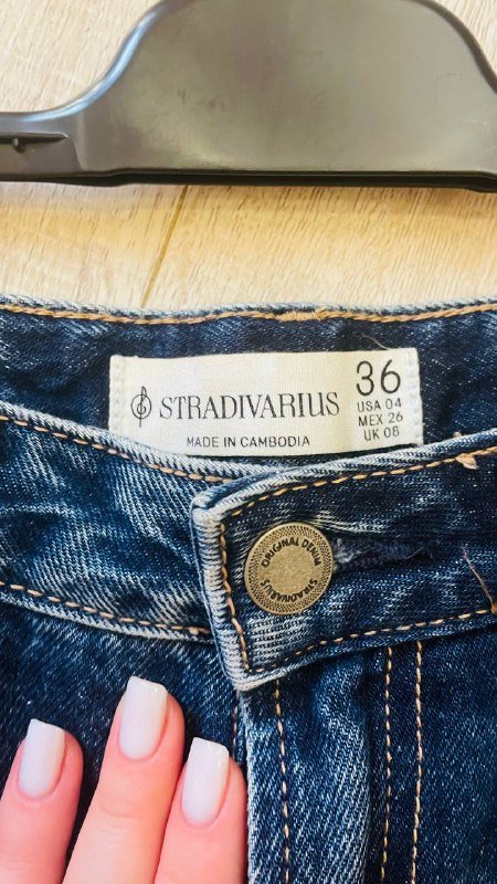Джинсы Stradivarius женские модель d92 размер 36 2