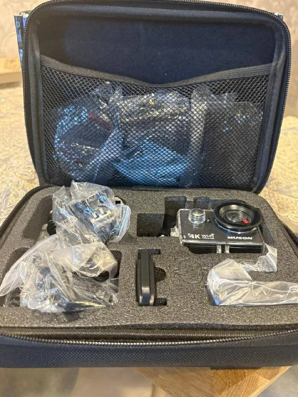 Action camera MUSON 4K Wi‑Fi, аксессуары 1