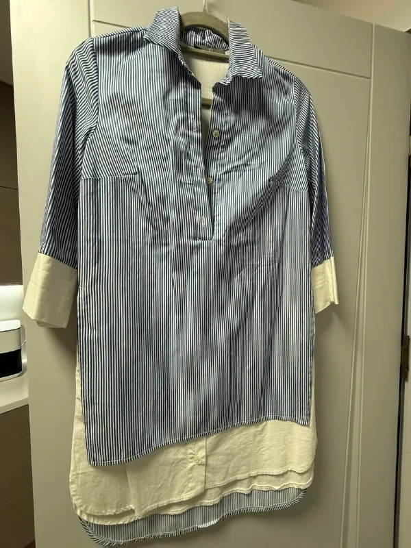 Юбка Sinsay, худи, рубашка Massimo Dutti, рубашка платье, рубашка Zara 4
