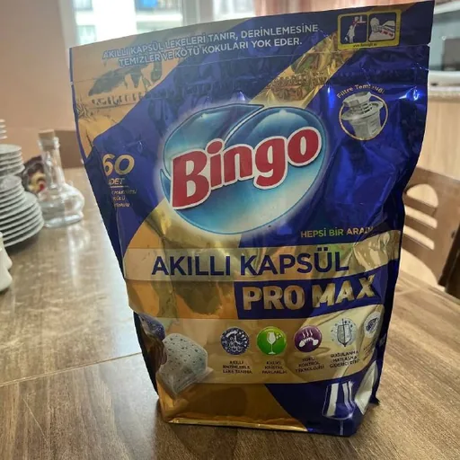 Таблетки для посудомоечной машины Bingo 60 шт.