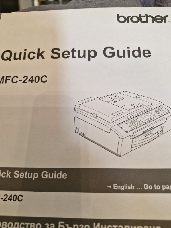 Принтер, сканер, факс Brother mfc 240c цветной