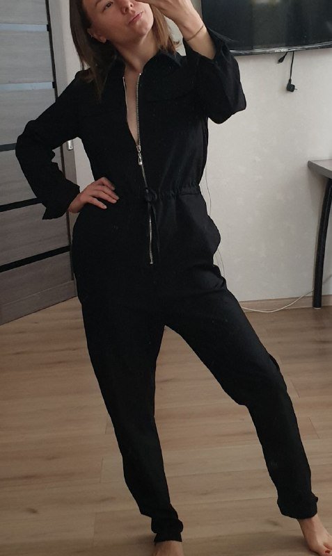 Комбинезон с молнией размер s