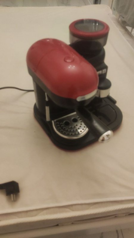 Кофеварка рожковая с кофемолкой 2