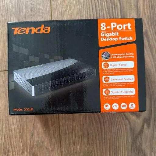 8-портовый гигабитный коммутатор Tenda SG108