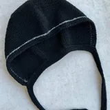 Вязаный чепчик из мериносовой шерсти 1
