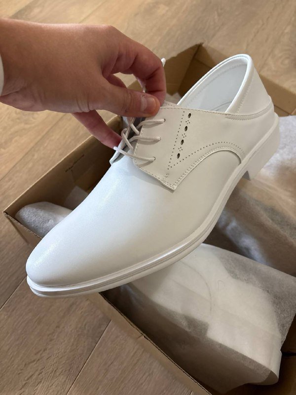 Белые ботинки 42-43 размер 2