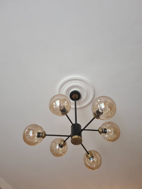 Раковина с краником, Люстра большая 9