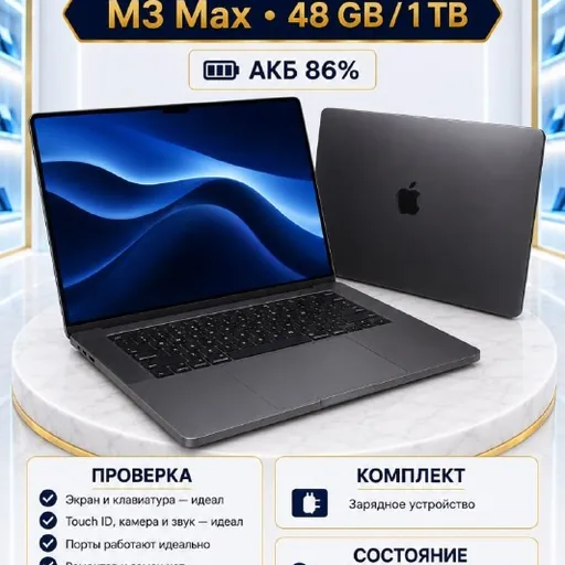MacBook Pro 16 M3 Max 48 GB 1 TB