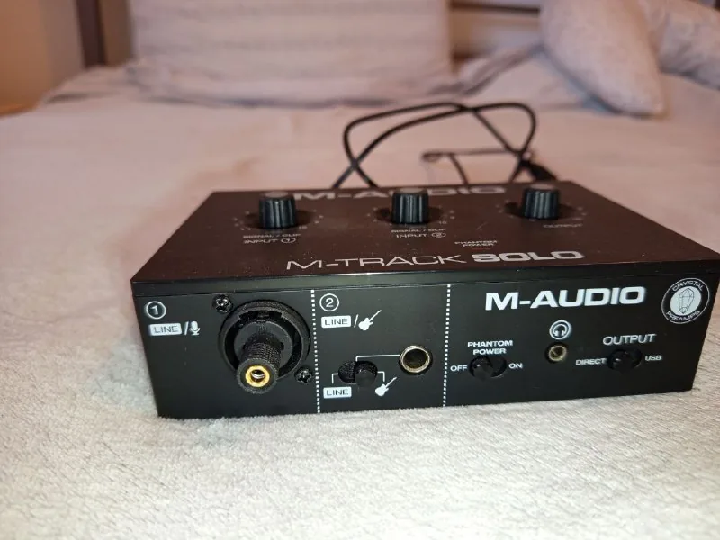 Аудиоинтерфейс M-Audio M-Track Solo 1