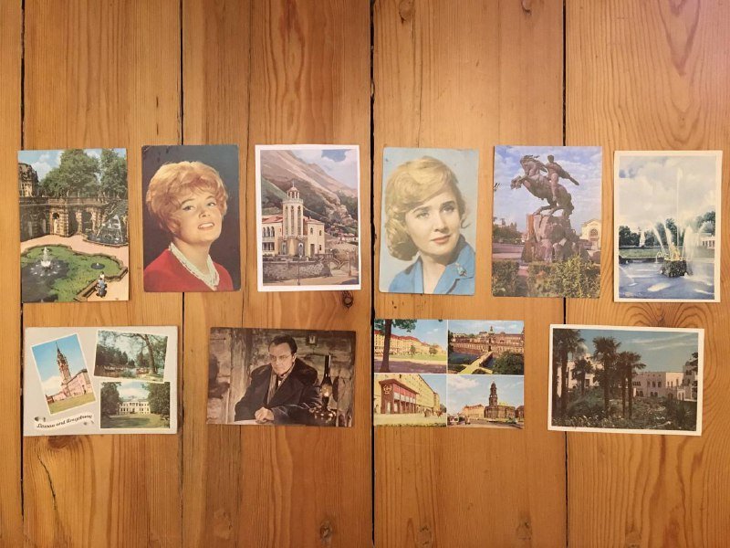 Винтажные открытки из Германии и СССР 1950-1960е годы 4