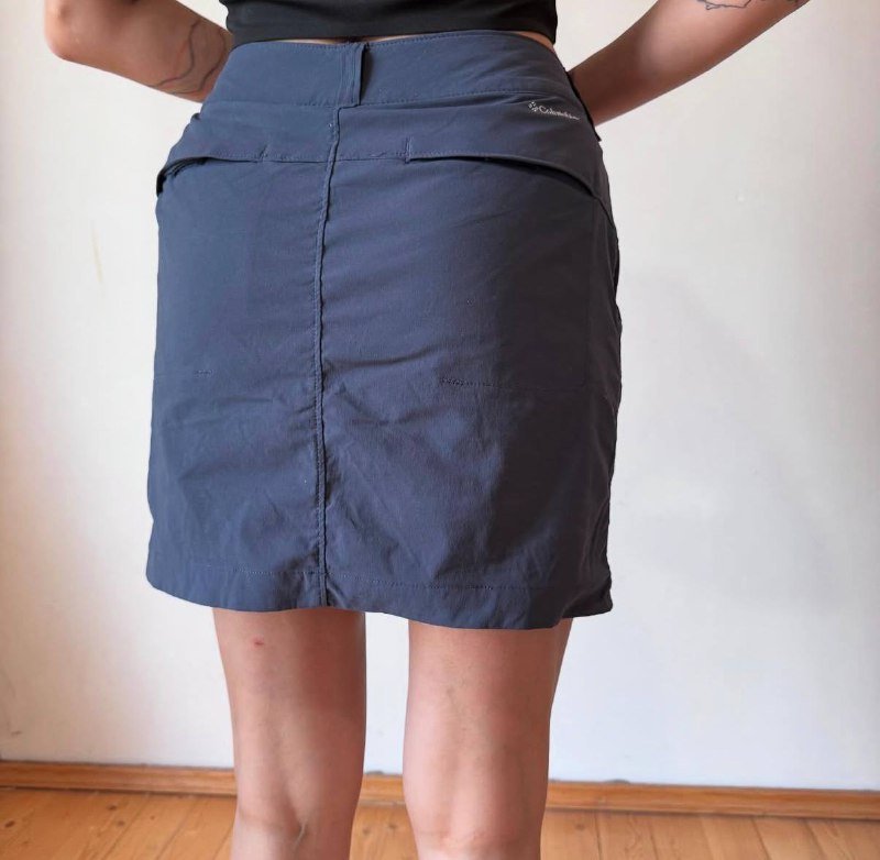 Мини-юбка Columbia с шортами внутри тёмно-синяя 4