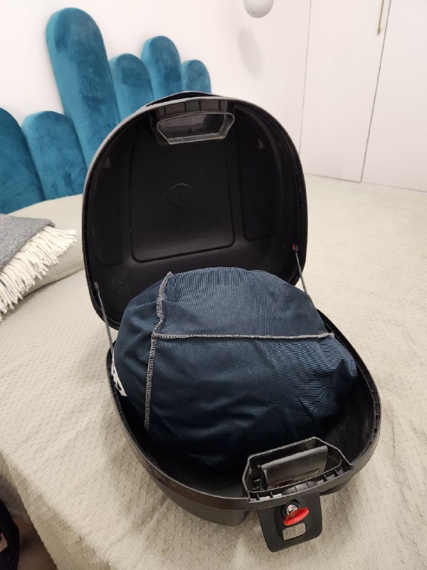 Задний кофр багажник для мотоцикла или скутера 5