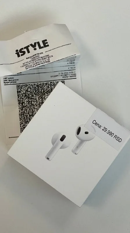 Новые наушники AirPods 4 ANC с шумоподавлением 1